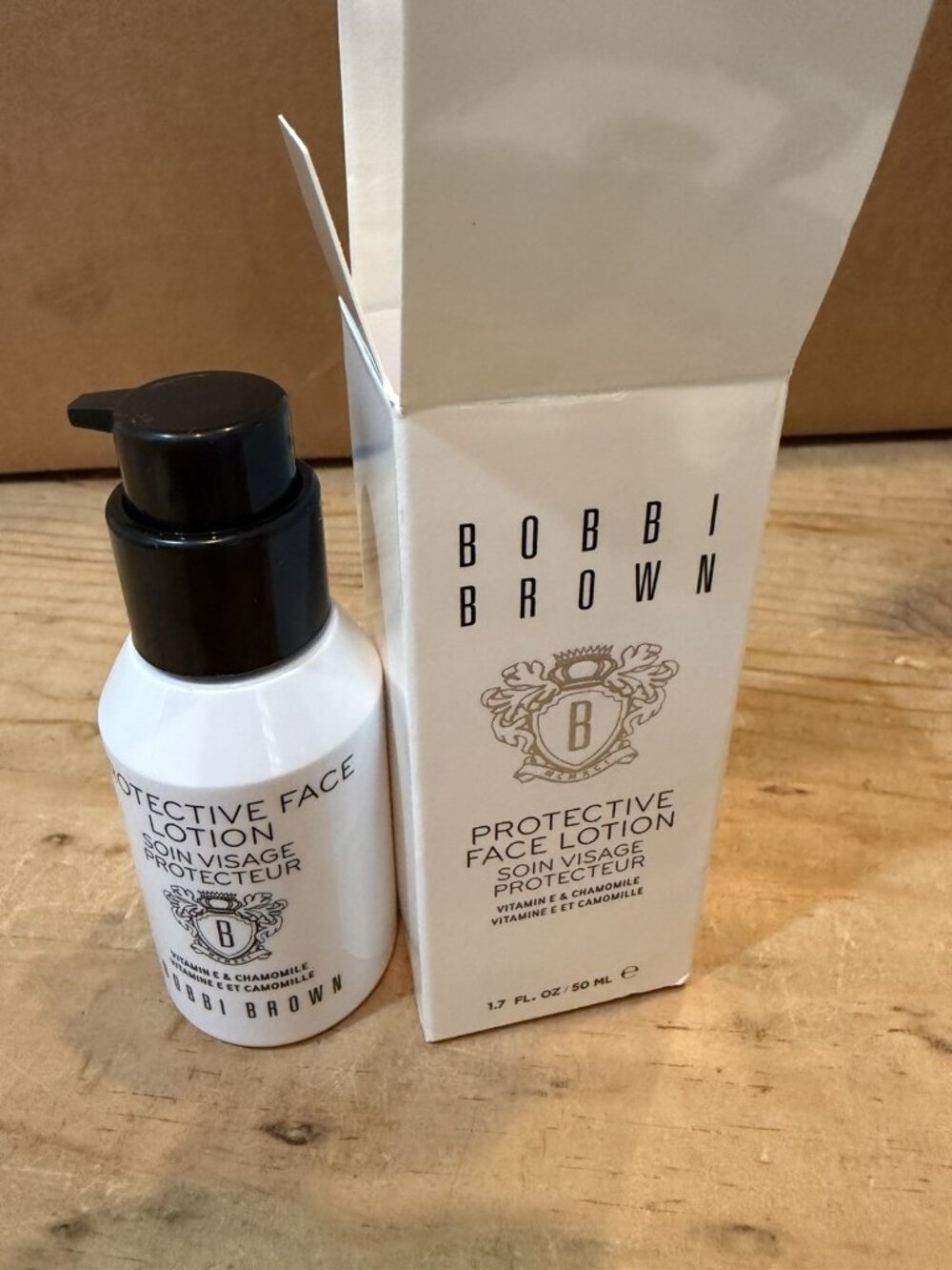 Bobbi Brown Protective Face Lotion 1.7 fl. oz / 50 ml New With Box